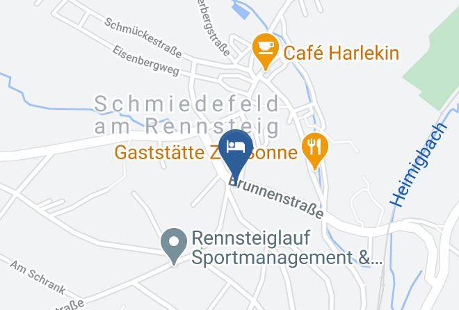 Suhl - Hotel Thuringer Hof Maps
