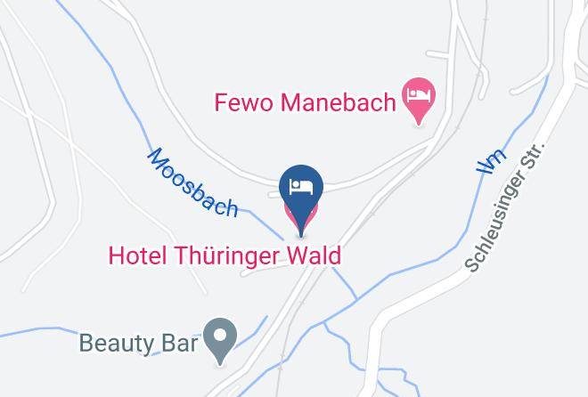 Ilm Kreis - Hotel Thuringer Wald Maps