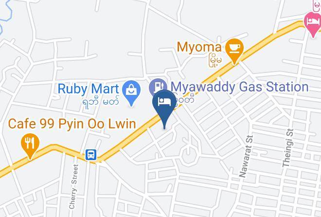 Pyinoolwin - Hotel Thuzar Maps