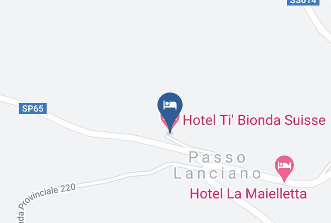 Pescara - Hotel Ti' Bionda Suisse Maps