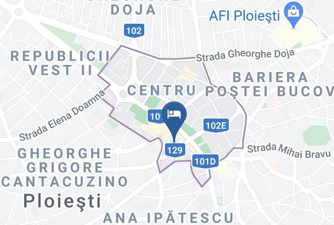 Ploiesti - Hotel Tiara Maps