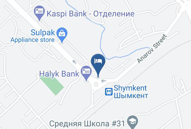 Shymkent - Hotel Tiara Maps
