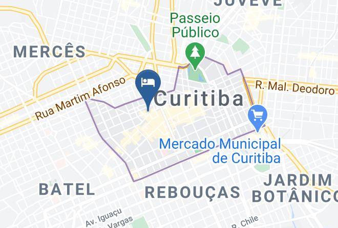 Curitiba - Hotel Tibagi Maps