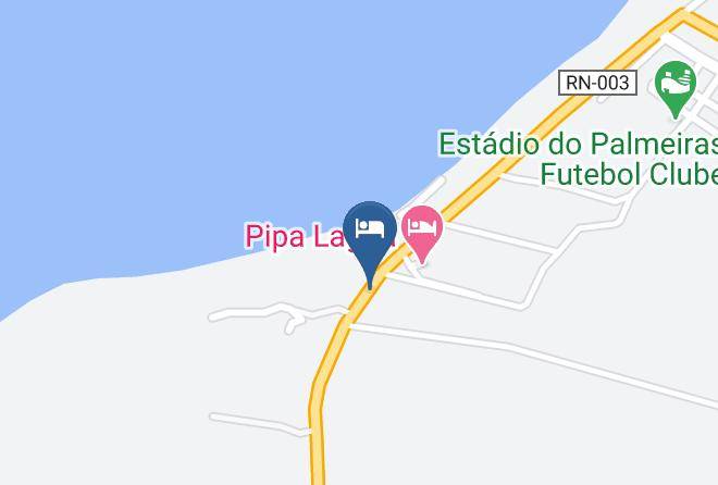 Hotel Tibau Lagoa Map