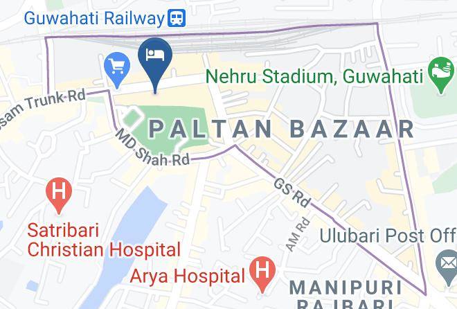 Guwahati - Hotel Tibet Maps