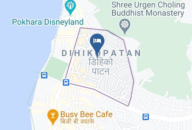 Pokhara - Hotel Tibet Home Maps