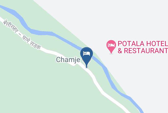 Pokhara - Hotel Tibet Lhasha Maps