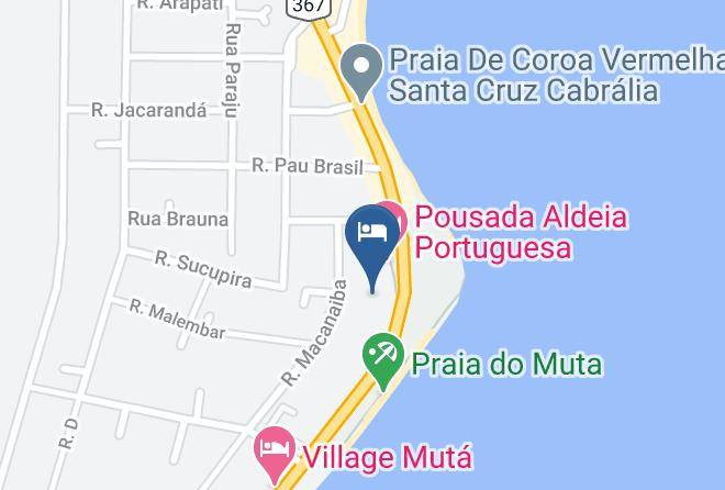 Santa Cruz Cabralia - Hotel Ticino Maps