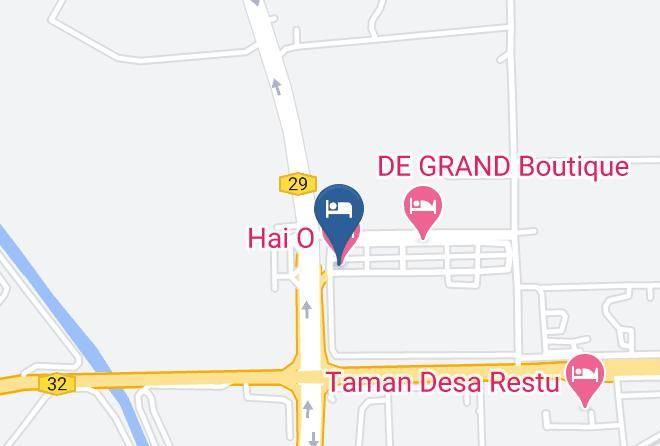 Hotel Tido Saujana Klia Map