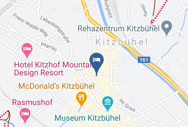 Kitzbuhel - Hotel Tiefenbrunner Maps