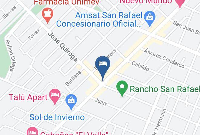 San Rafael - Hotel Tiempo Andino Maps