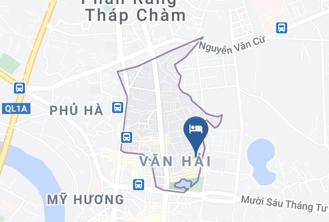 Phan Rang Thap Cham - Hotel Tien Duong Maps
