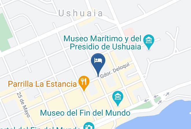 Ushuaia - Hotel Tierra Del Fuego Maps