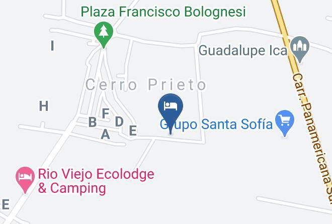 Salas - Hotel Tierra Del Sol Ica Maps