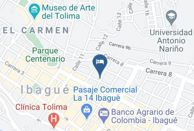 Ibague - Hotel Tierracaliente Maps