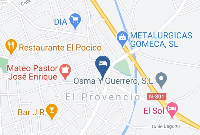 Cuenca - Hotel Tierrallana Juype Maps
