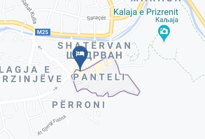 Prizren - Hotel Tiffany Maps