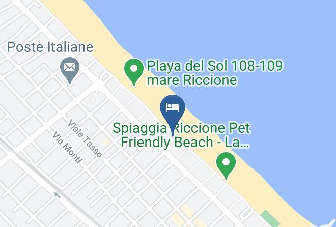 Rimini - Hotel Tiffany's Riccione Maps