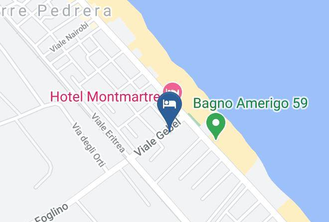 Rimini - Hotel Tiglio Maps
