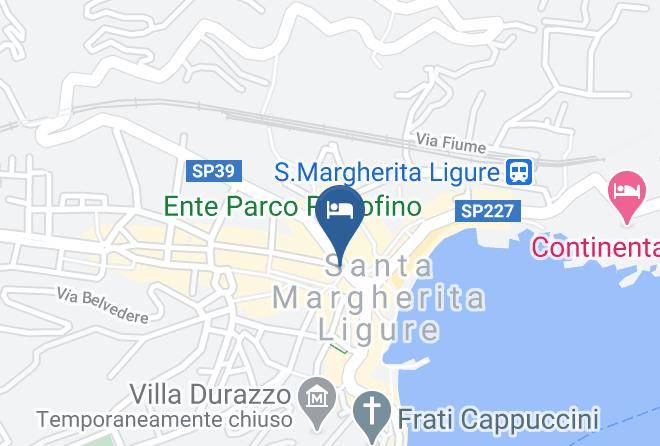 Hotel Tigullio Santa Margherita Ligure Map