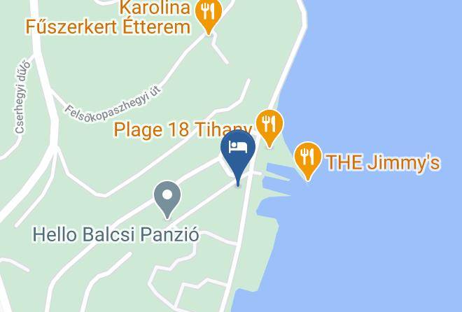 Tihany - Hotel Tihany Atrium Maps