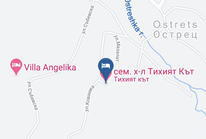 Apriltsi - Hotel Tihiat Kat Maps