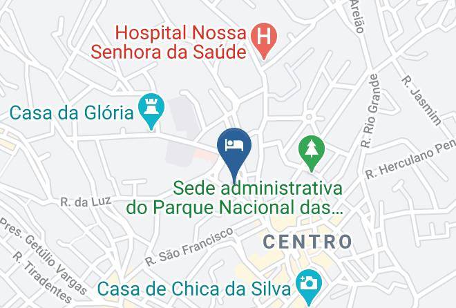 Diamantina - Hotel Tijuco Maps