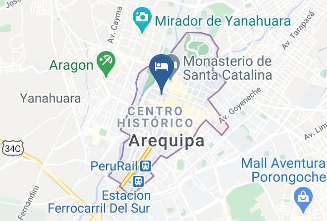 Arequipa - Hotel Tikary Maps