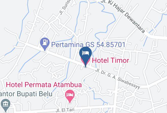 Belu Regency - Hotel Timor Maps