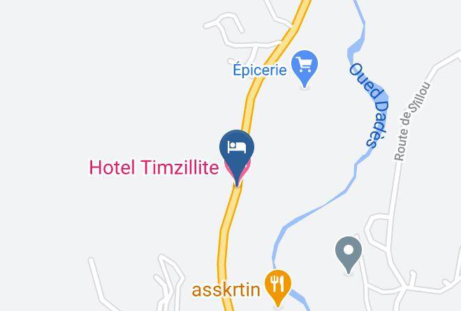 Meknes Tafilalet - Hotel Timzillite Maps