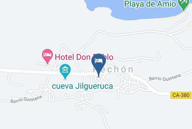 Pesues - Hotel Tinas De Pechon Maps