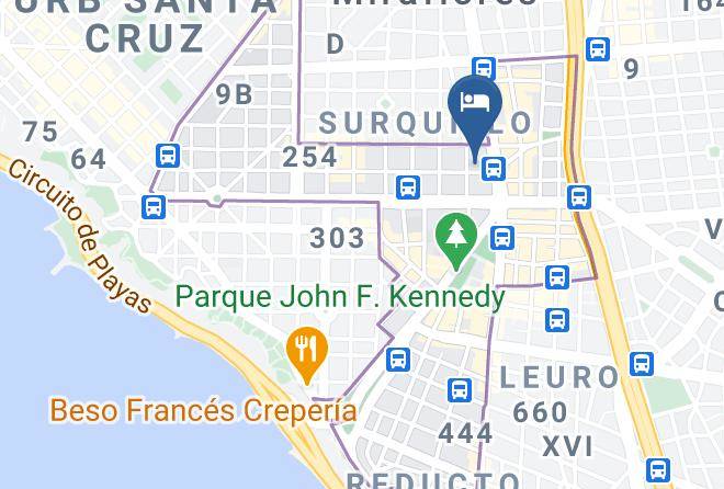Miraflores - Hotel Tinkus Inn Maps