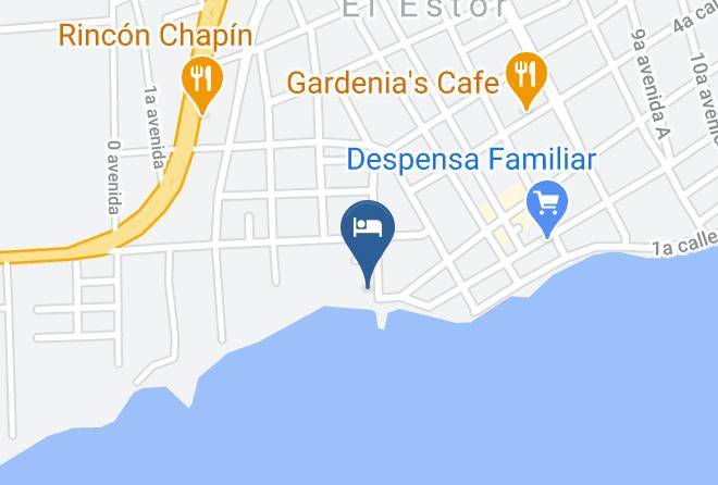 El Estor - Hotel Tino Maps