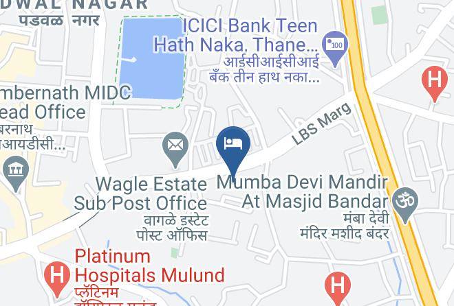 Thane - Hotel Tip Top Plaza Maps