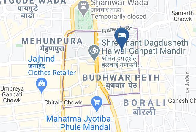 Pune - Hotel Tiranga Maps