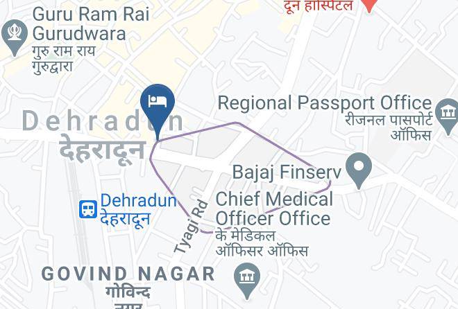 Dehradun - Hotel Tirath Palace Maps