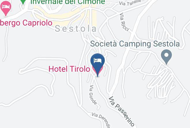 Modena - Hotel Tirolo Maps