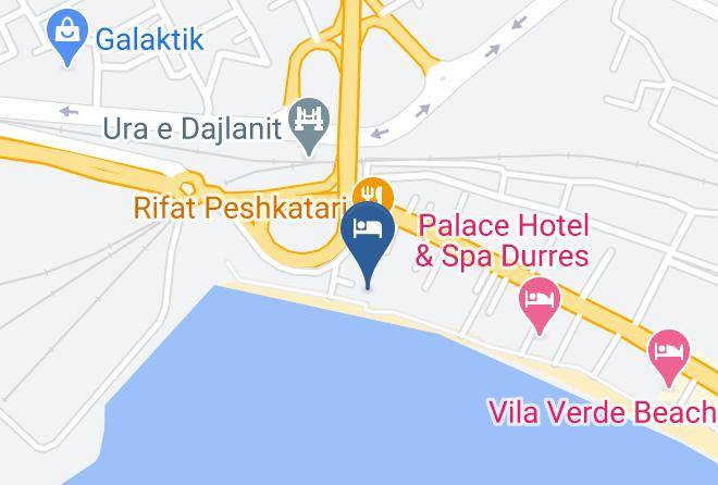 Durres - Hotel Tirona Maps