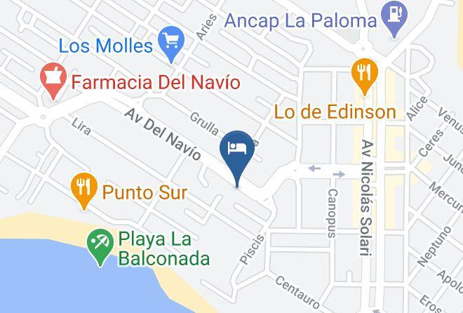 La Paloma - Hotel Tirrenia Maps