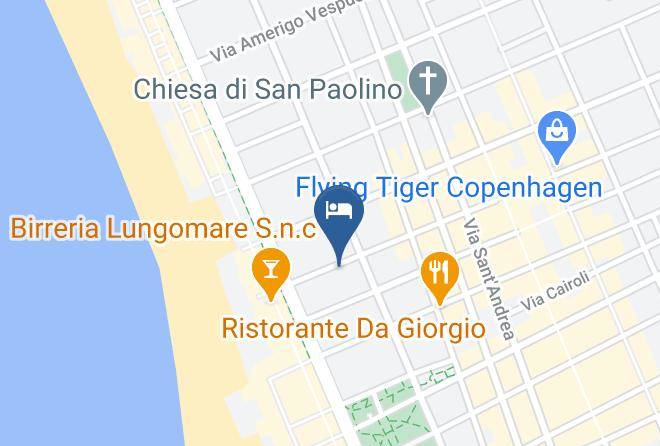 Lucca - Hotel Tirrenia Maps