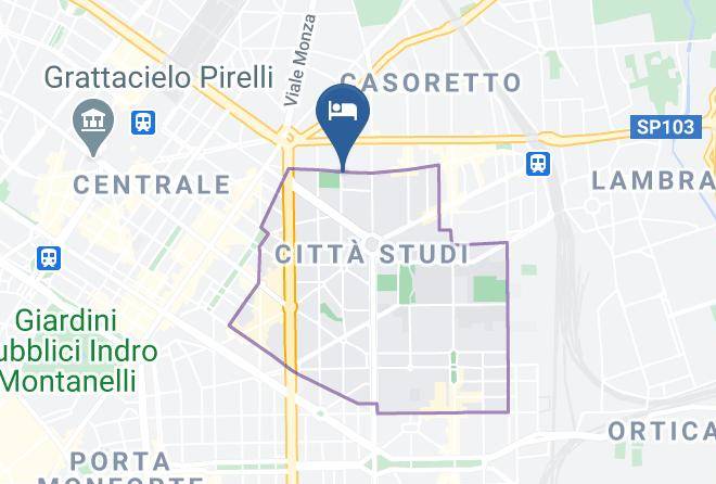 Milan - Hotel Tirreno Maps