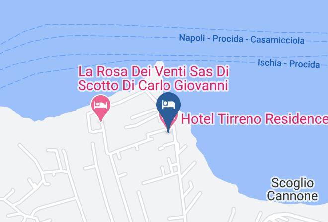 Naples - Hotel Tirreno Residence Maps