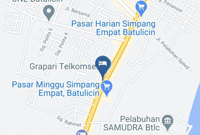 Tanah Bumbu Regency - Hotel Tirta Asri Maps