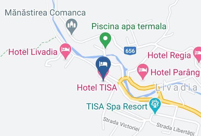Baile Olanesti - Hotel Tisa Maps