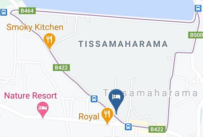 Galle - Hotel Tissa Maps