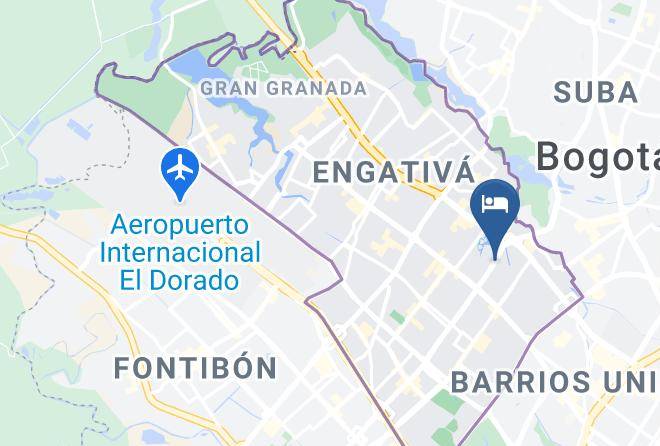 Bogota - Hotel Titan Jj Maps