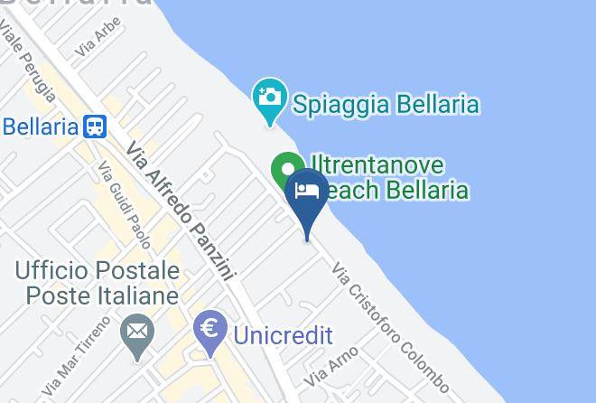Rimini - Hotel Titanus Maps