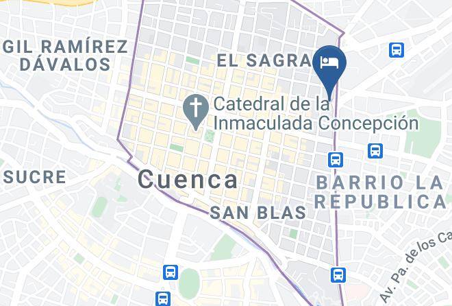 Cuenca - Hotel Tito Maps