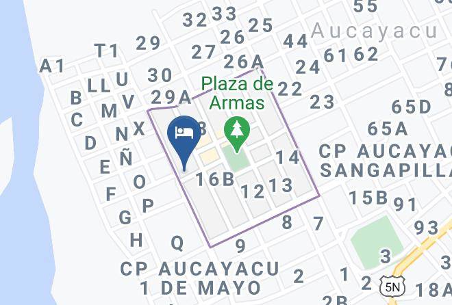 Leoncio Prado - Hotel Titos Aucayacu Maps