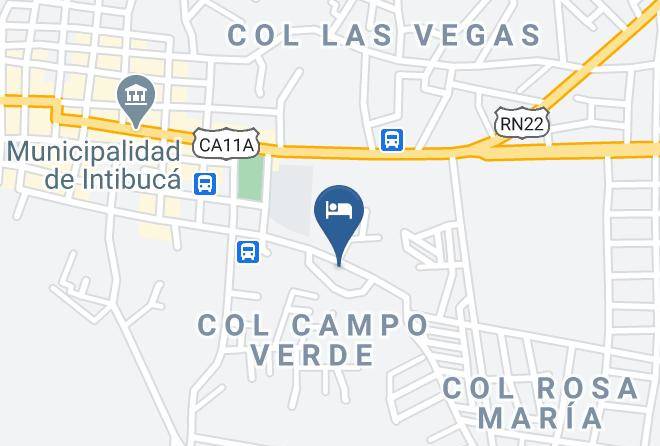 Intibuca - Hotel Titos Colonial Maps